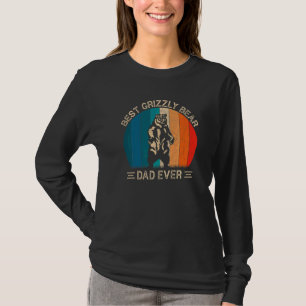 T-shirt Meilleur Ours Grizzly Papa Jamais Ours Grizzly Fa