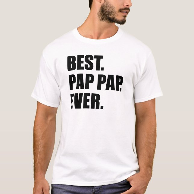 T-shirt Meilleur Pap (Devant)