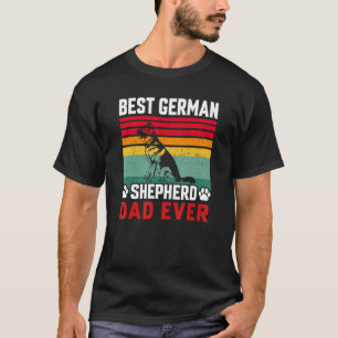 T-shirt Meilleur papa berger allemand qui existe Papa  Pro
