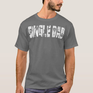 T-shirt Meilleur papa célibataire jamais guitare Lover Gui