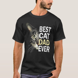 T-shirt Meilleur Papa Chat du Monde Chat Papa Chat Père