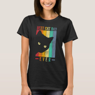 T-shirt Meilleur Papa Chat du Monde  Papa Chat Fist Bump P