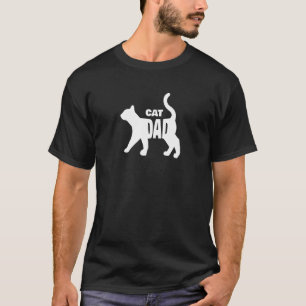 T-shirt Meilleur Papa Chat Miaou Chat Meilleur Papa Chat E