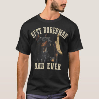 T-shirt Meilleur Papa Chien de Tous les Temps Vintage Drôl