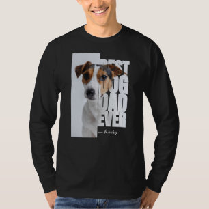 T-shirt Meilleur Papa Chien Ever Photo Personnalisée Origi