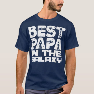 T-shirt Meilleur Papa Dans La Galaxie 1