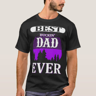 T-shirt Meilleur papa de buckin