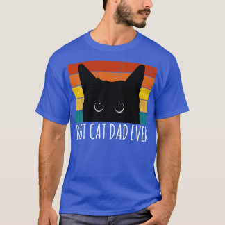T-shirt Meilleur papa de chat jamais32