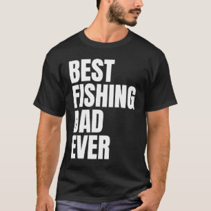 T-shirt Meilleur Papa de Pêche de Tous les Temps Pêcheur H