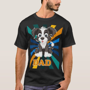 T-shirt Meilleur papa de Shih Tzu drôle cadeau de chien de
