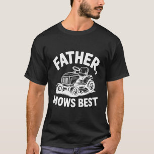 T-shirt Meilleur Papa du Monde Père Tond avec le Meilleur 