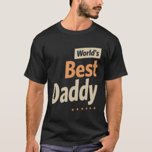 T-shirt Meilleur papa du monde : Superhéros de l'amour