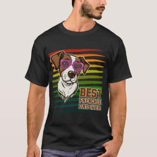 T-shirt Meilleur Papa Frenchie Drôle Cadeau pour Amateur d
