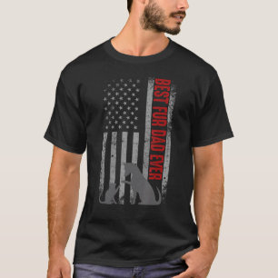 T-shirt Meilleur papa furieux pour homme, vintage, proprié