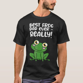 T-shirt Meilleur Papa Grenouille De Tous les Temps Vraimen