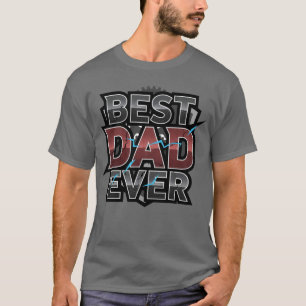 T-shirt Meilleur Papa Industriel Conception Mécanique 