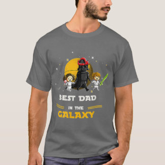 T-shirt Meilleur papa Inhe Galay père fille et fils drôle