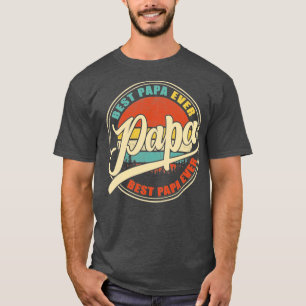 T-shirt Meilleur Papa Jamais Drôle Grand-Père Cadeaux Papa