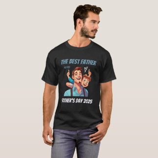 T-shirt Meilleur papa jamais - Fête des pères 2025