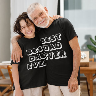 T-shirt Meilleur papa jamais   Fête des pères drôle