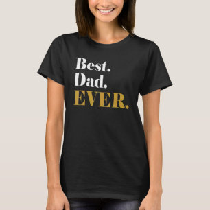 T-shirt Meilleur papa Jour des Pères Anniversaire Hommes M