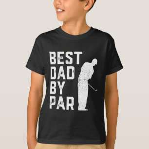T-shirt Meilleur Papa Par Amoureux de Golf Cadeau Pour Hom