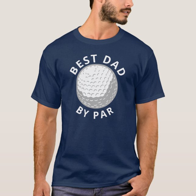 T-shirt Meilleur papa par par Fête des pères année personn (Devant)
