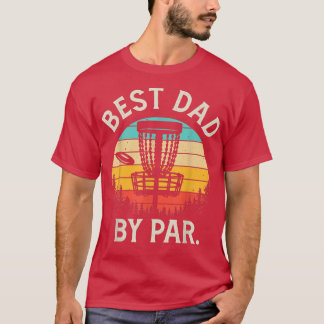 T-shirt Meilleur papa par Par Funny Disque Golf Cadeau Pèr