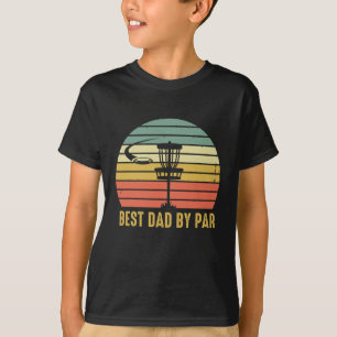 T-shirt Meilleur Papa Par Par Funny Disque Golf Don Pour H