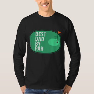 T-shirt Meilleur Papa Par Par Funny Golf Fête des pères Go