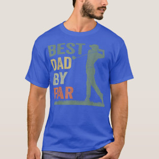 T-shirt Meilleur Papa Par Par Golf Lover Papa Fête des pèr