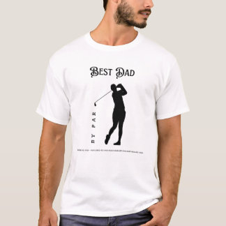 T-shirt Meilleur papa par Par Par Funny