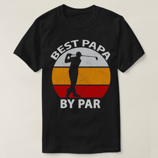 T-shirt Meilleur papa Par Par Par Papa Fête des pères Cade (Design devant)