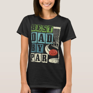 T-shirt Meilleur Papa Par Par Parc Funny Disque Golf Lecte
