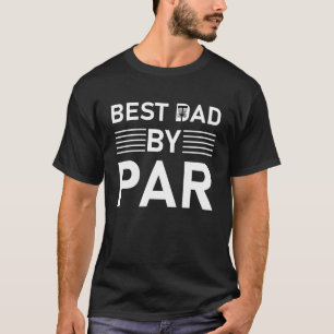 T-shirt Meilleur Papa Par Parc Funny Disque Golf Frisbee