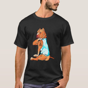 T-shirt Meilleur papa Pitbull de tous les temps Adorable
