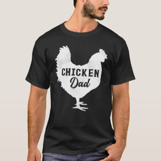 T-shirt Meilleur Papa Poulet de la Fête des Pères pour Hom