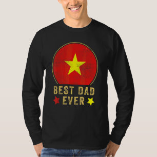 T-shirt Meilleur Papa Vietnamien de Papa Pays Vietn