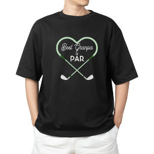 T-shirt Meilleur Papi par Amour en forme de Thème Golf
