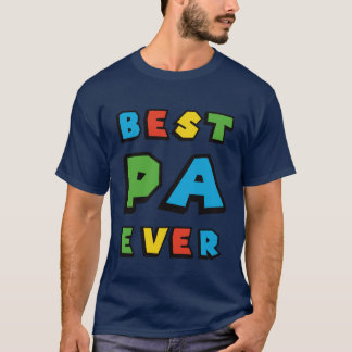 T-shirt Meilleur Papi vintage amis
