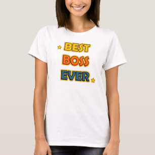 T-shirt Meilleur patron jamais