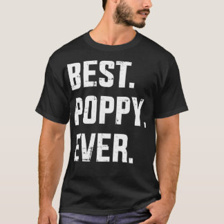 T-shirt Meilleur pavot pour papa et fête des pères pour le