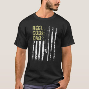 T-shirt Meilleur pêcheur homme Bob cool papa pour papa Fêt