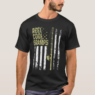 T-shirt Meilleur pêcheur homme Super Papy pour papa gros
