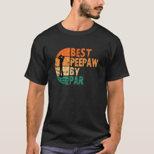 T-shirt Meilleur PeePaw Par Golf Père's Day Golfing Pee