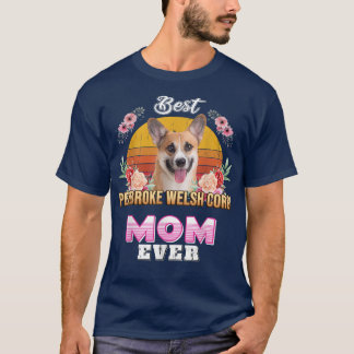 T-shirt Meilleur Pembroke Welsh Corgi Maman Jour Des Mères