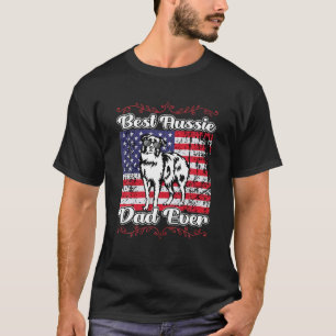 T-shirt Meilleur Père Australien Jamais Meilleur Berger A