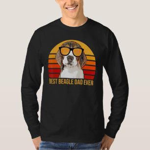 T-shirt Meilleur Père Beagle Jamais Pour Chiens Beagles Be