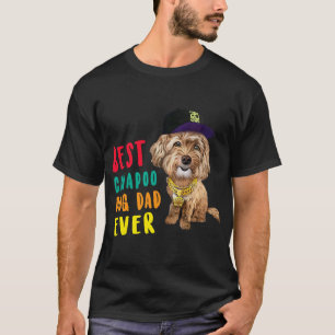 T-shirt Meilleur père de chien de Cavapo jamais Fête des p