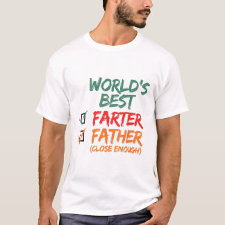 T-shirt Meilleur père / Meilleur avocat du monde